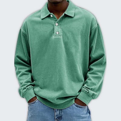 Evan | Camisa Vintage de Manga Larga