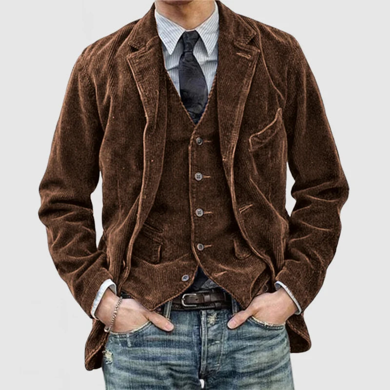Mauricio | Conjunto Vintage de Blazer y Chaleco