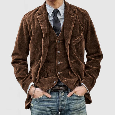 Mauricio | Conjunto Vintage de Blazer y Chaleco
