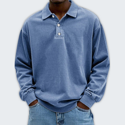 Evan | Camisa Vintage de Manga Larga