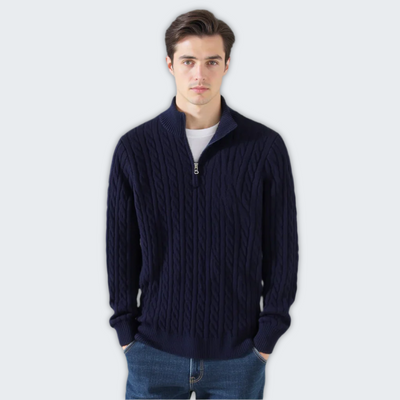 Alfredo | Jersey de Punto con Cremallera
