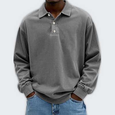 Evan | Camisa Vintage de Manga Larga