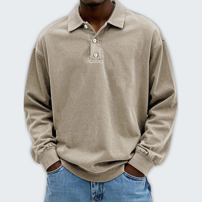 Evan | Camisa Vintage de Manga Larga