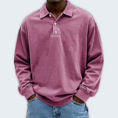 Evan | Camisa Vintage de Manga Larga