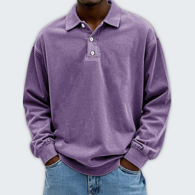 Evan | Camisa Vintage de Manga Larga