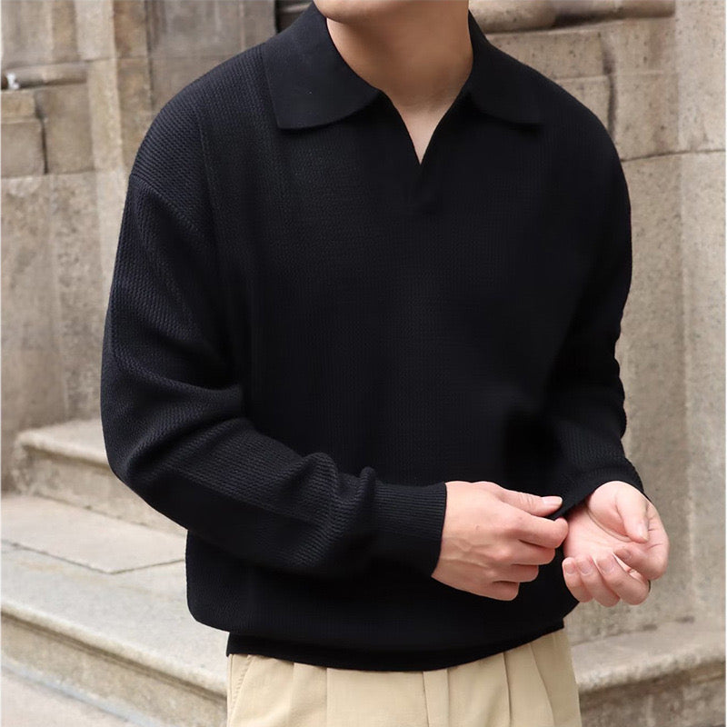 Amílcar | Polo de Cuello en V