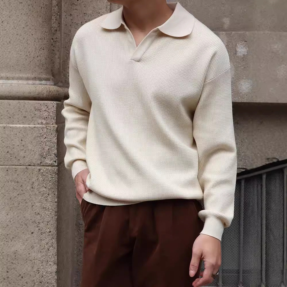 Amílcar | Polo de Cuello en V