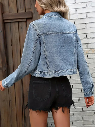 Aida | Chaqueta Top de Jeans