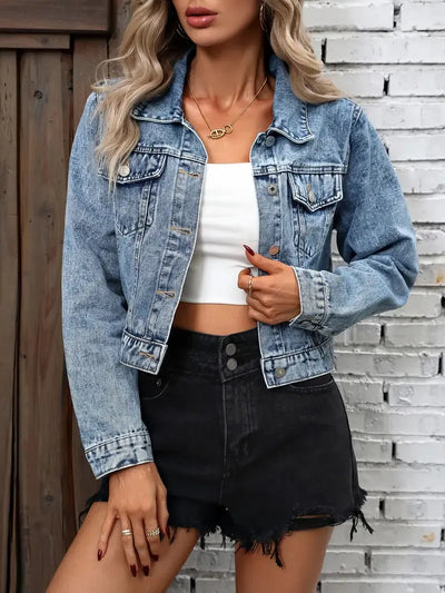 Aida | Chaqueta Top de Jeans