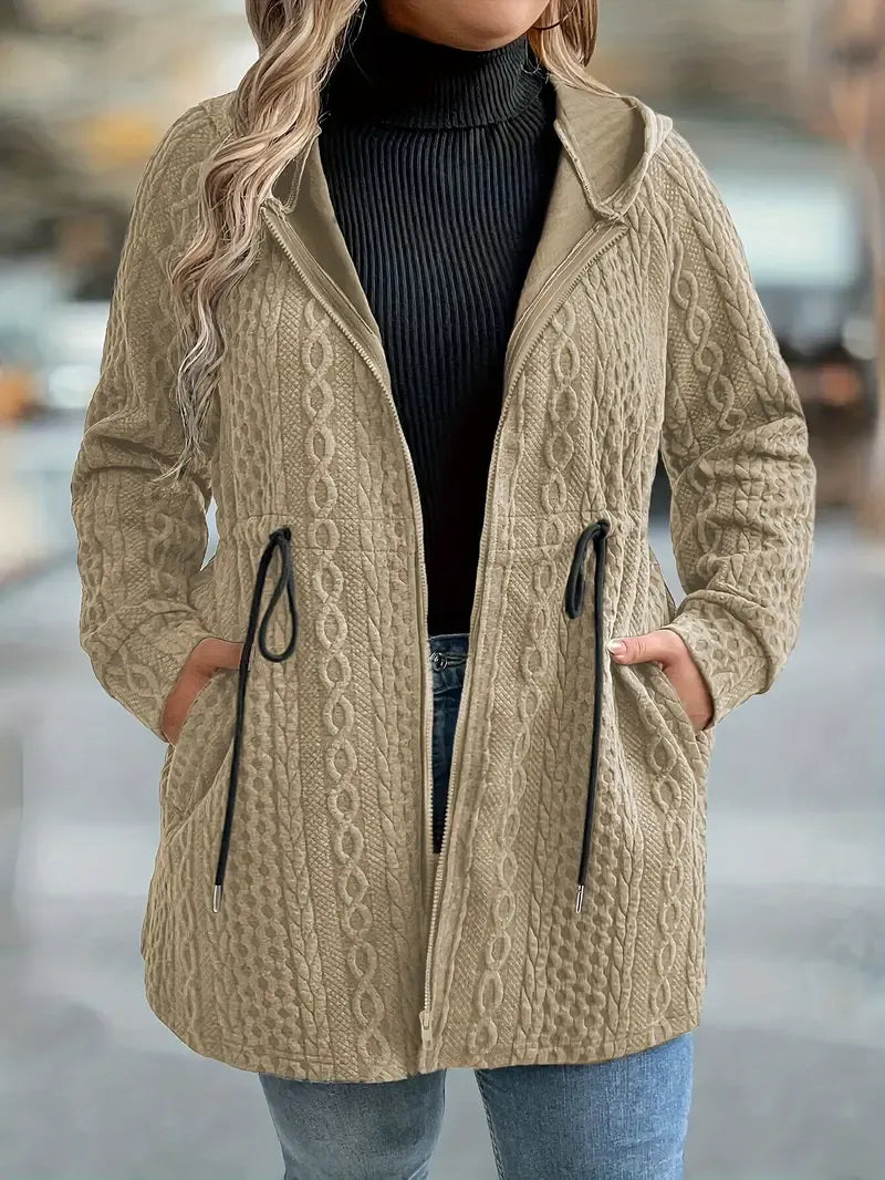 Amélia | Cárdigan con Capucha para Otoño