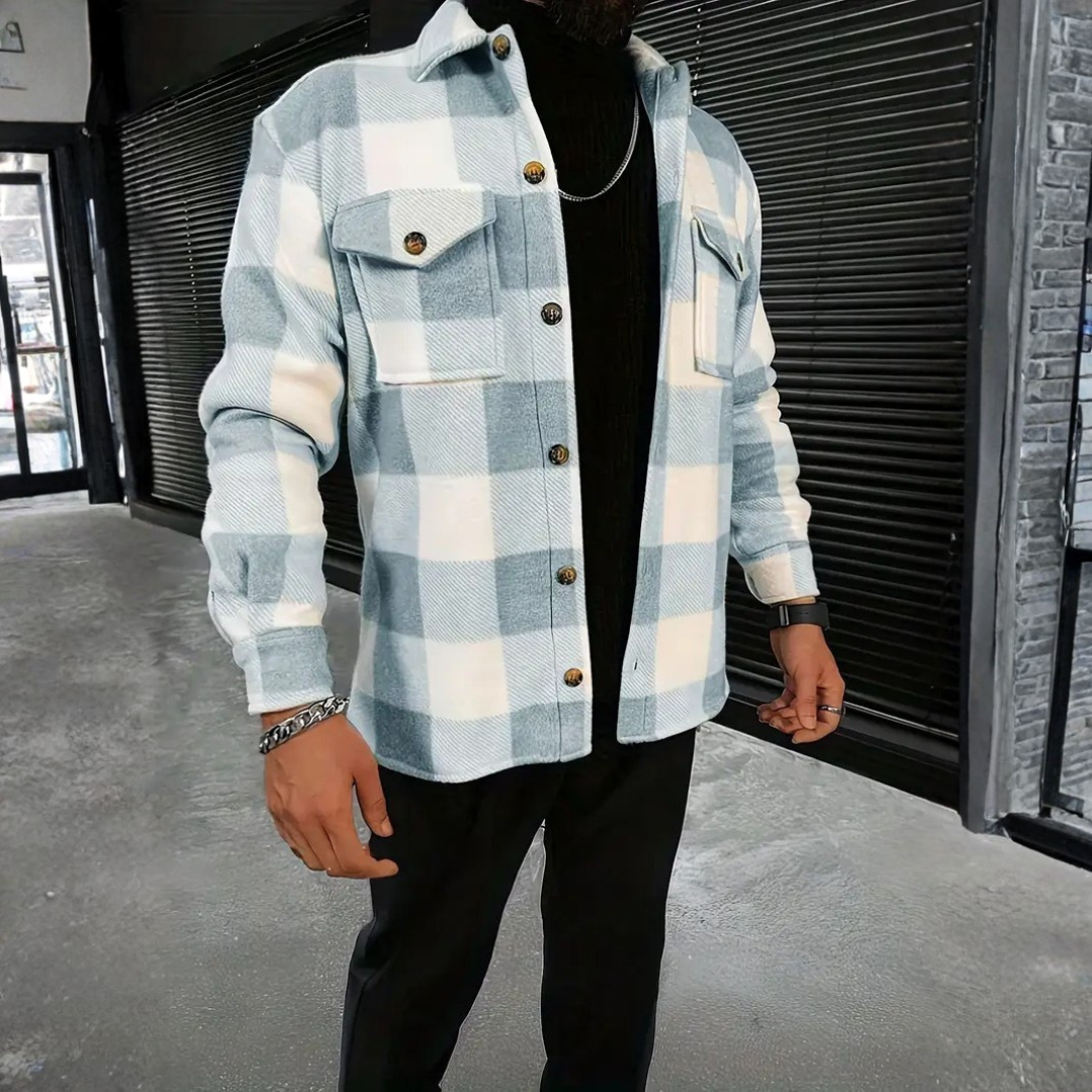 Basilio | Chaqueta Casual a Cuadros