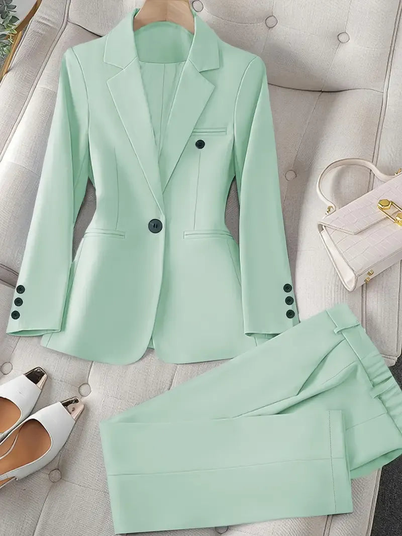 Bruna | Traje Elegante de Chaqueta y Pantalón