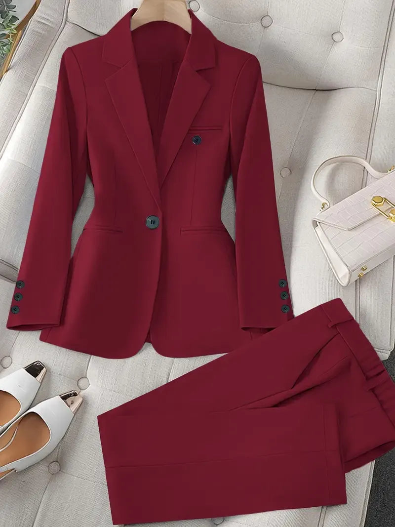 Bruna | Traje Elegante de Chaqueta y Pantalón