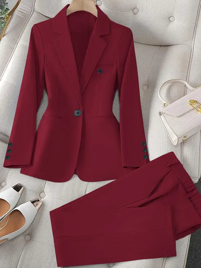 Bruna | Traje Elegante de Chaqueta y Pantalón