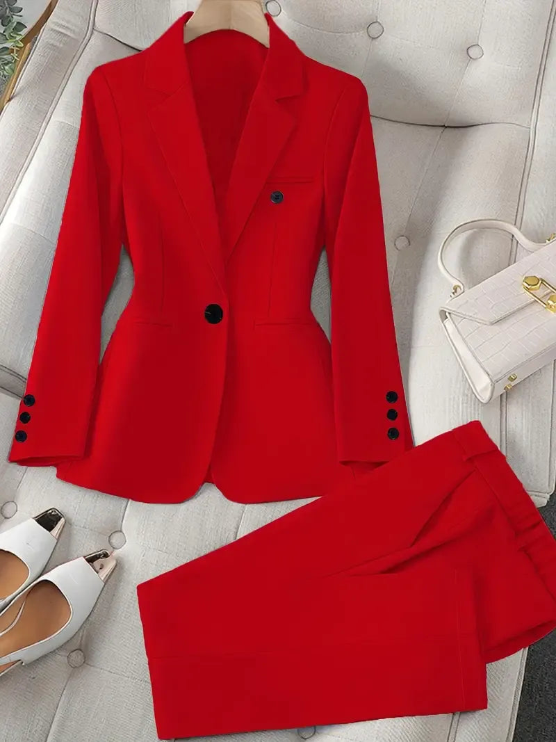 Bruna | Traje Elegante de Chaqueta y Pantalón