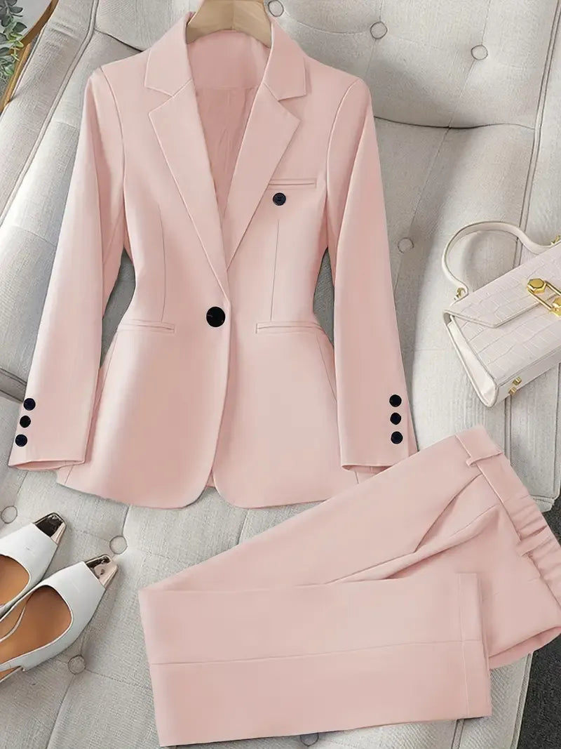 Bruna | Traje Elegante de Chaqueta y Pantalón