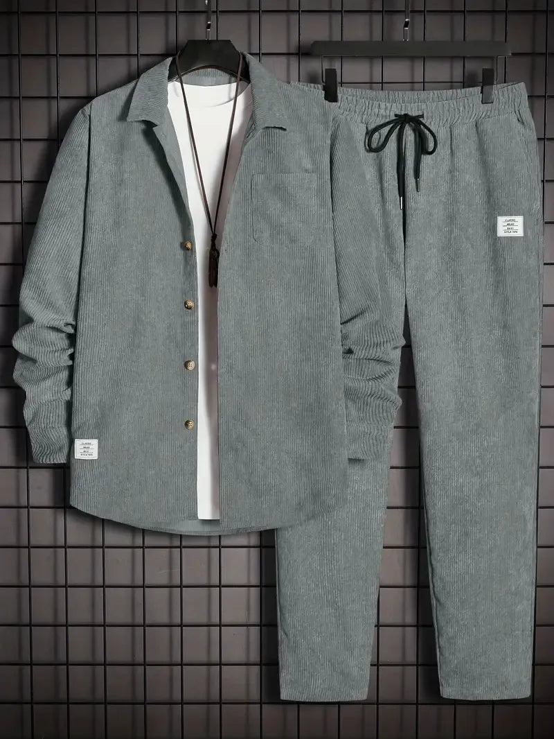 Cristiano | Conjunto Oversize Abotonado