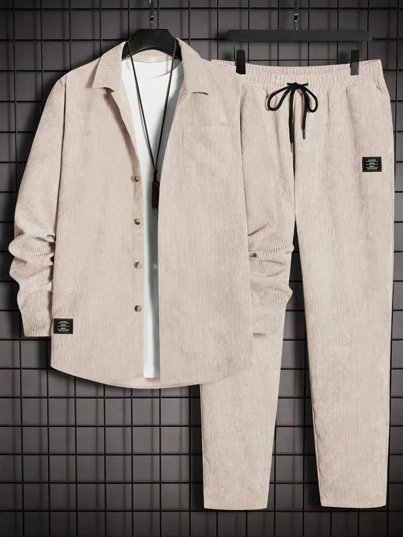 Cristiano | Conjunto Oversize Abotonado