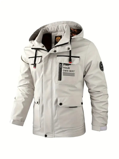 David | Chaqueta Impermeable para Hombre