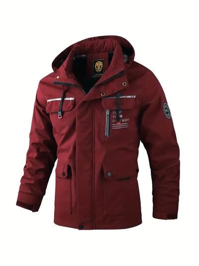 David | Chaqueta Impermeable para Hombre