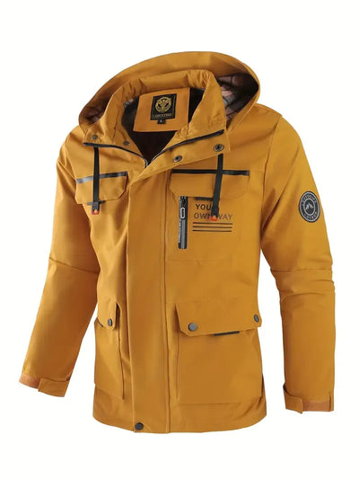 David | Chaqueta Impermeable para Hombre