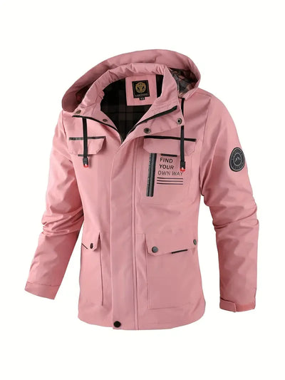 David | Chaqueta Impermeable para Hombre