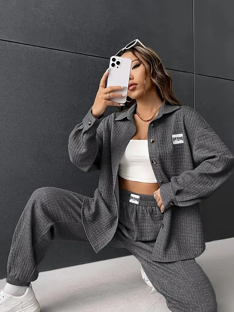 Diana | Conjunto Gofre para Otoño