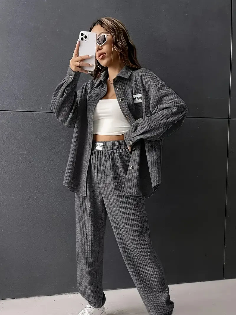Diana | Conjunto Gofre para Otoño