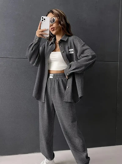 Diana | Conjunto Gofre para Otoño