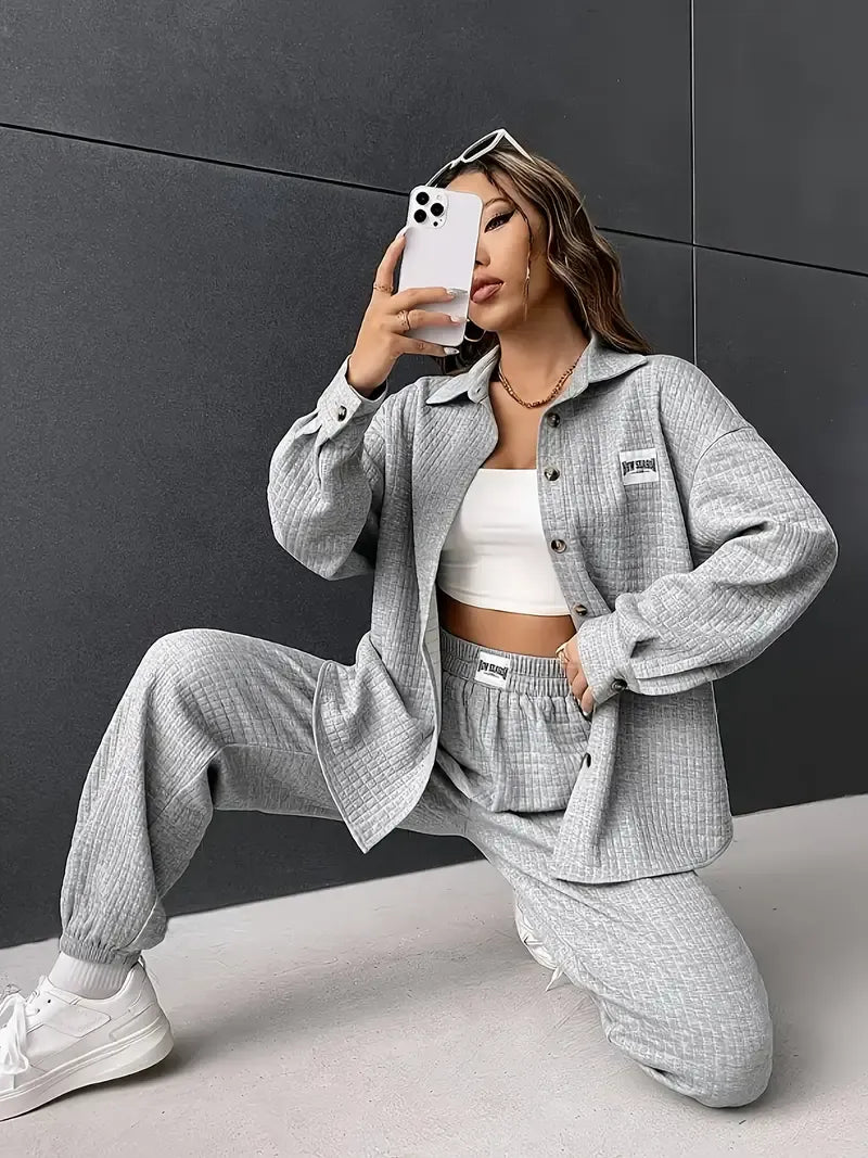 Diana | Conjunto Gofre para Otoño