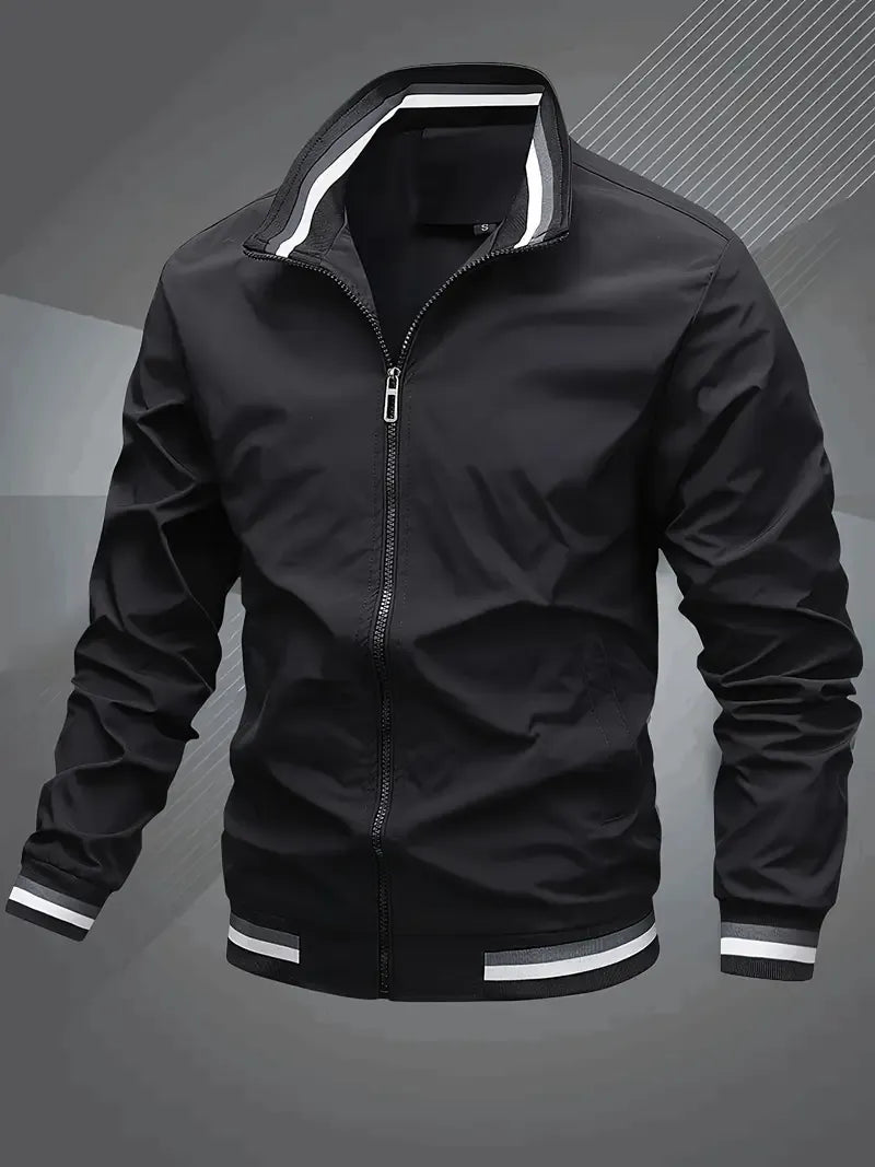 Esteban | Chaqueta Clásica con Cremallera