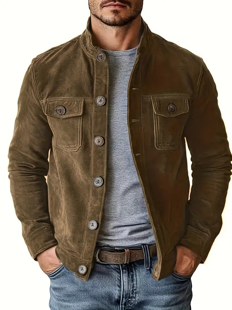 Isidro | Chaqueta Estilo Vintage con Botones