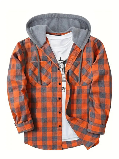 Ivo | Chaqueta a Cuadros con Capucha