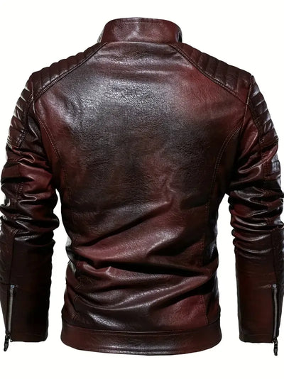 Jorge | Chaqueta Biker de Cuero