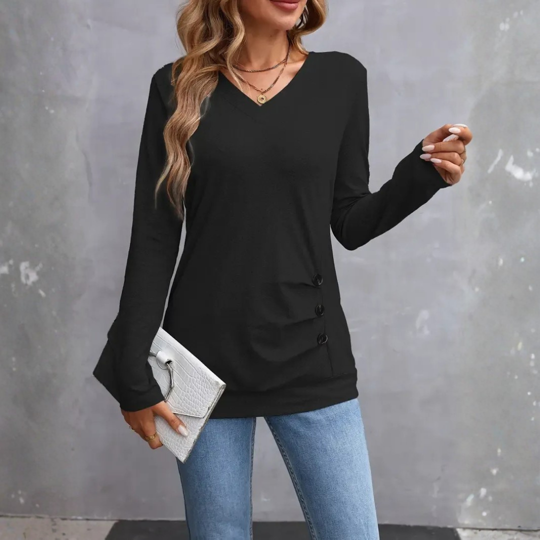 Nidia | Camiseta de Cuello en V