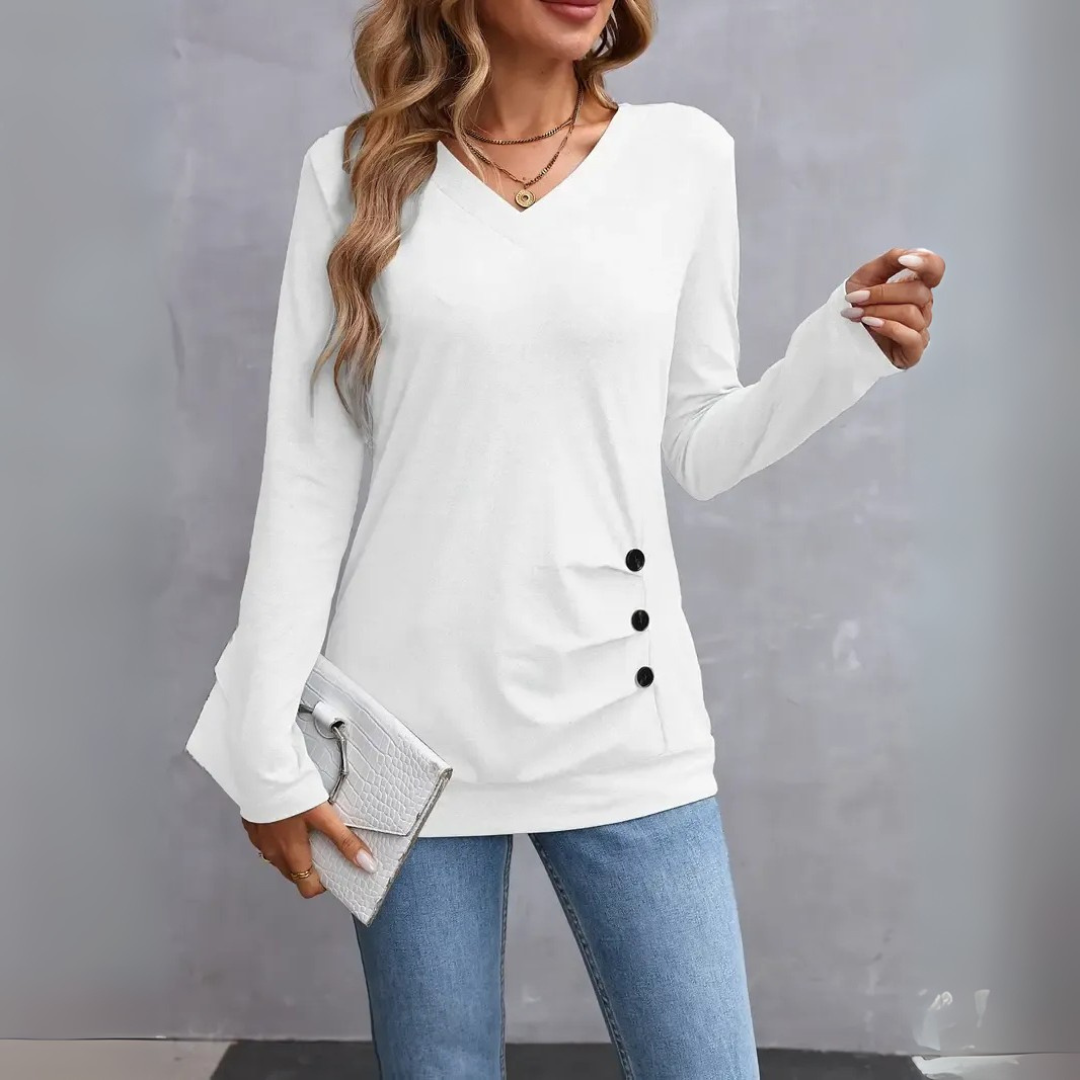 Nidia | Camiseta de Cuello en V