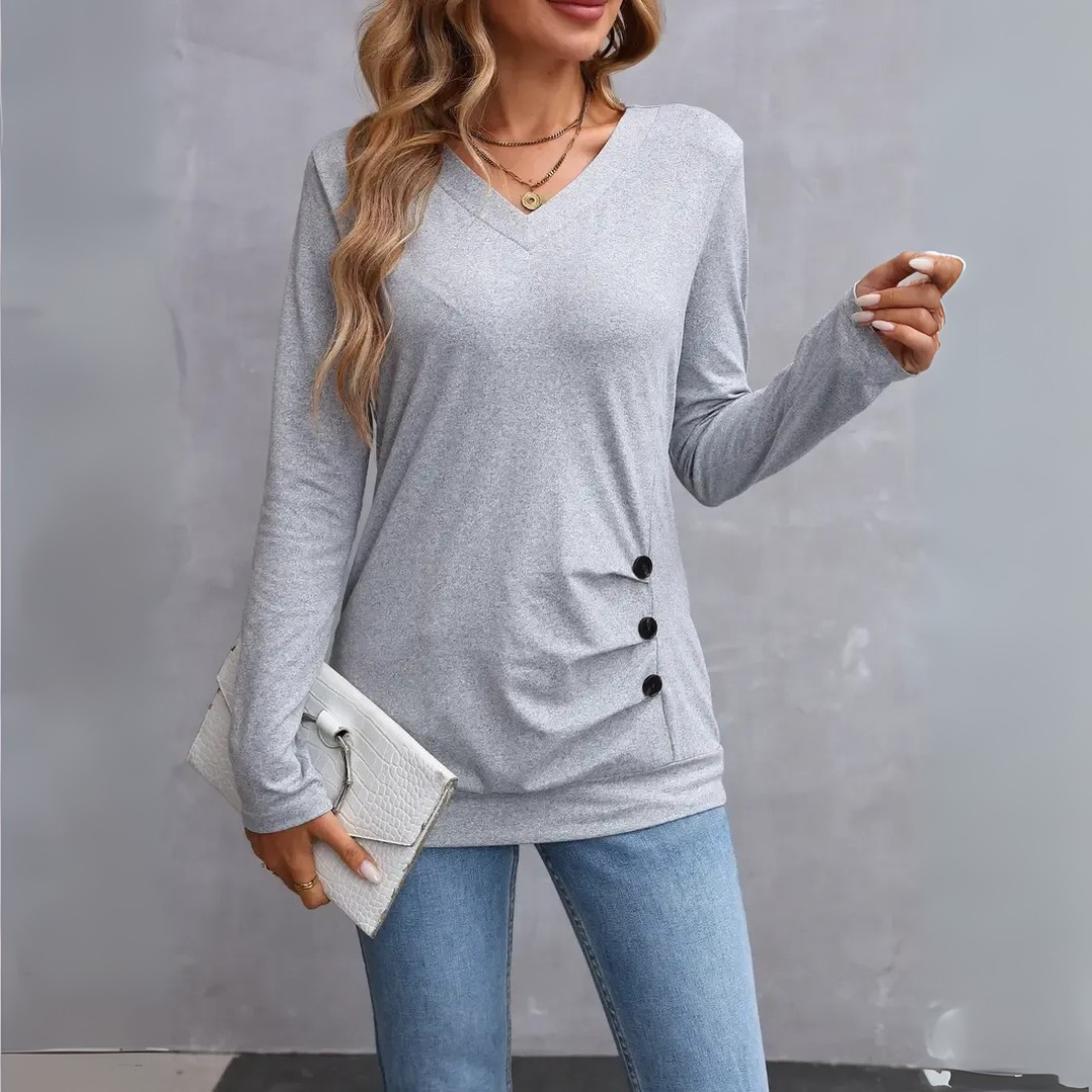 Nidia | Camiseta de Cuello en V