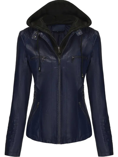 Rocío | Chaqueta Biker con Capucha