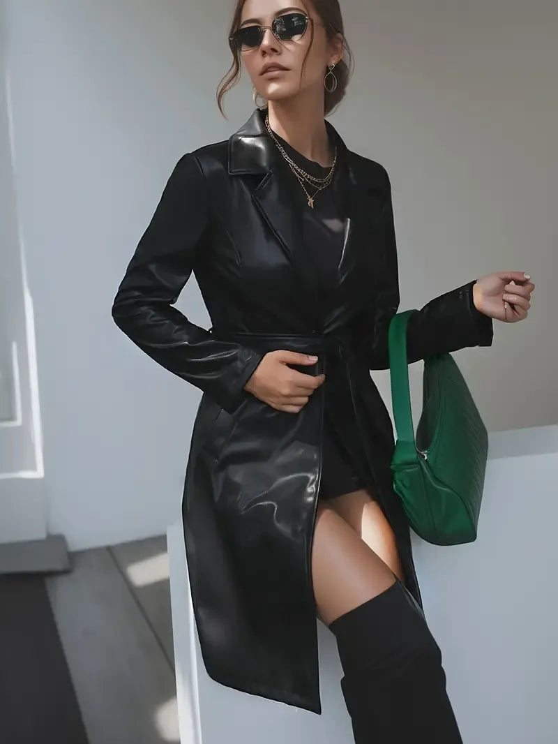 Silvia | Abrigo de Cuero