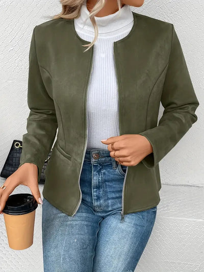 Mariana | Blazer con Cremallera
