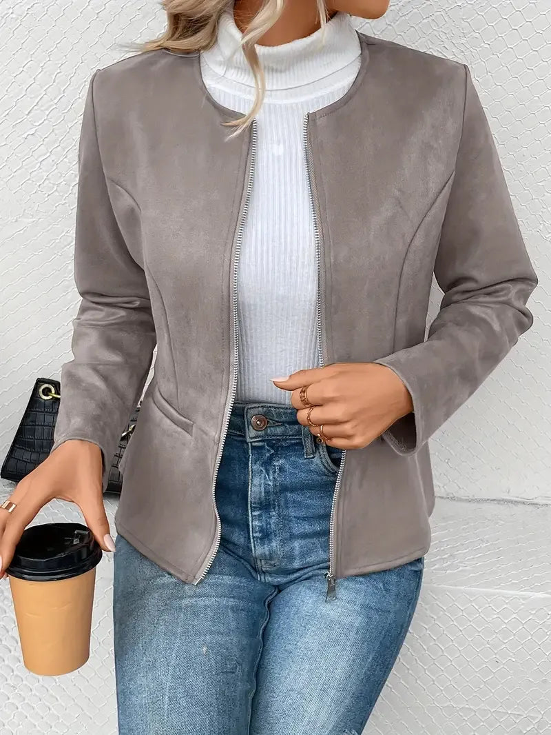 Mariana | Blazer con Cremallera