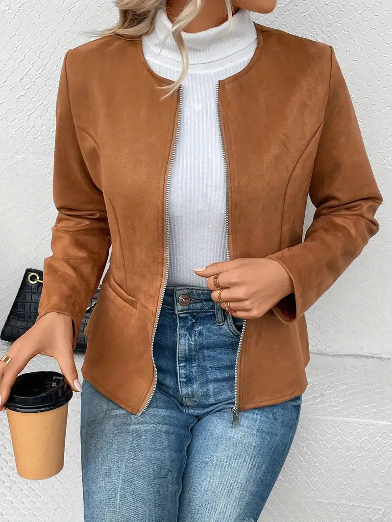 Mariana | Blazer con Cremallera
