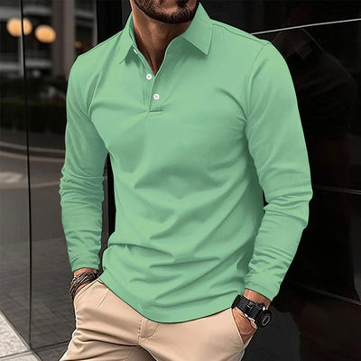 Patricio | Polo Casual de Manga Larga