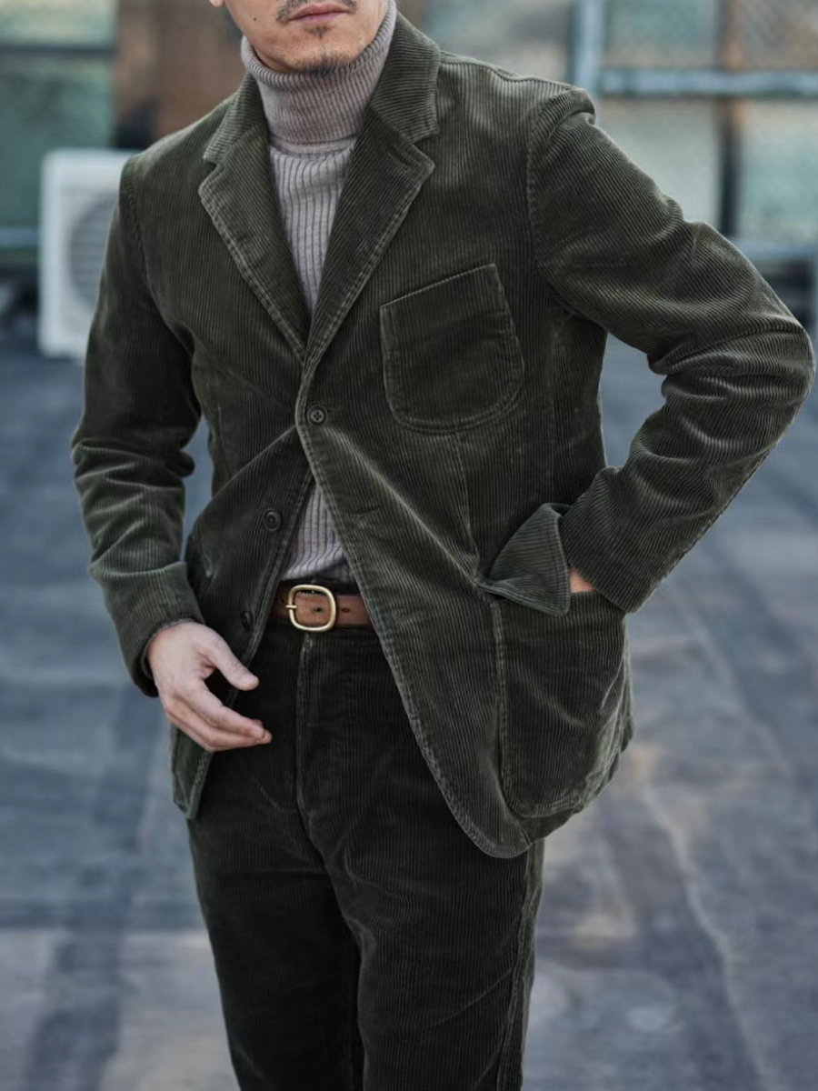 Mauricio | Conjunto Vintage de Blazer y Chaleco