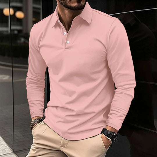 Patricio | Polo Casual de Manga Larga